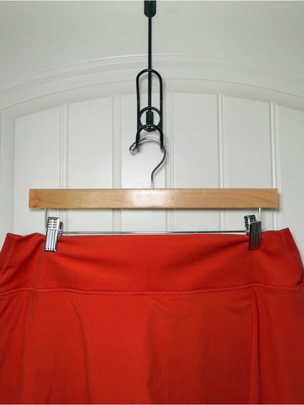 J. Crew Athletic Active XL Orange Cloud Stretch High Rise Skirt Skort - Picture 5 of 10